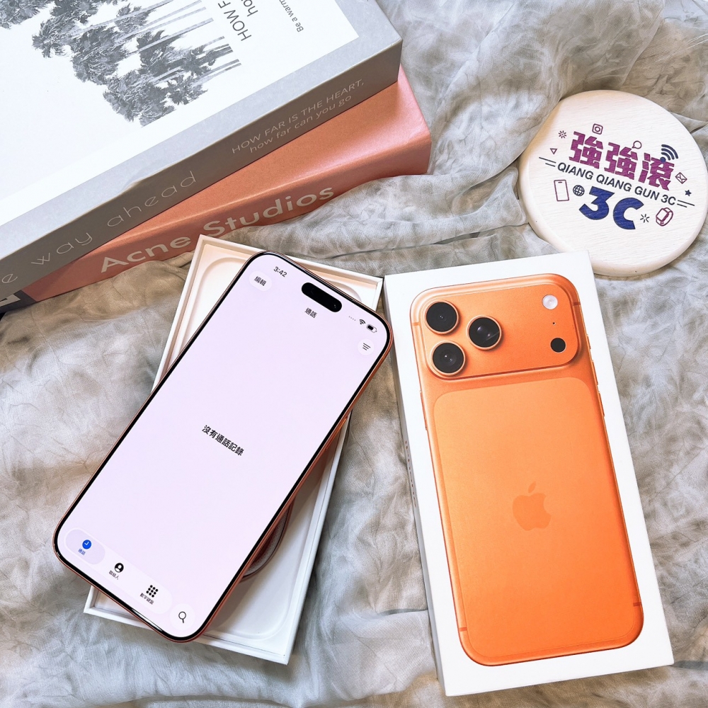 二手-iPhone17 Pro Max 256G 橘色 #52058(原廠保固)