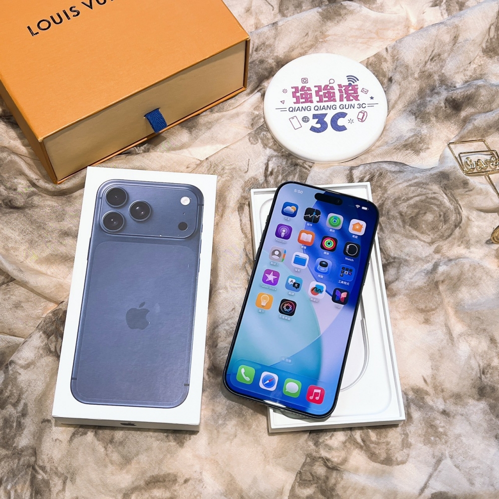 二手-iPhone17 Pro Max 512G 藍色 #18269(原廠保固)