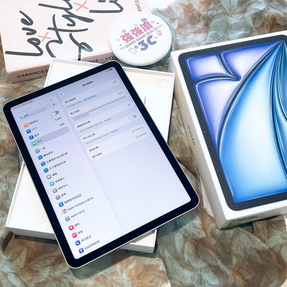 二手 iPad Air M3 11吋 256G 藍色 WIFI版*NJGXJ(店家保固)
