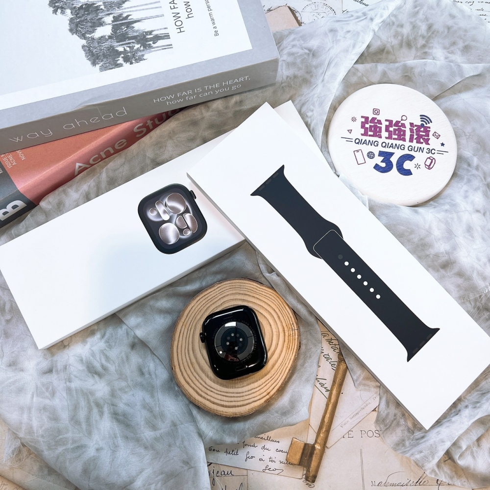 二手 APPLE Watch S11 46mm GPS版 黑色*7Y6L6(原廠保固)
