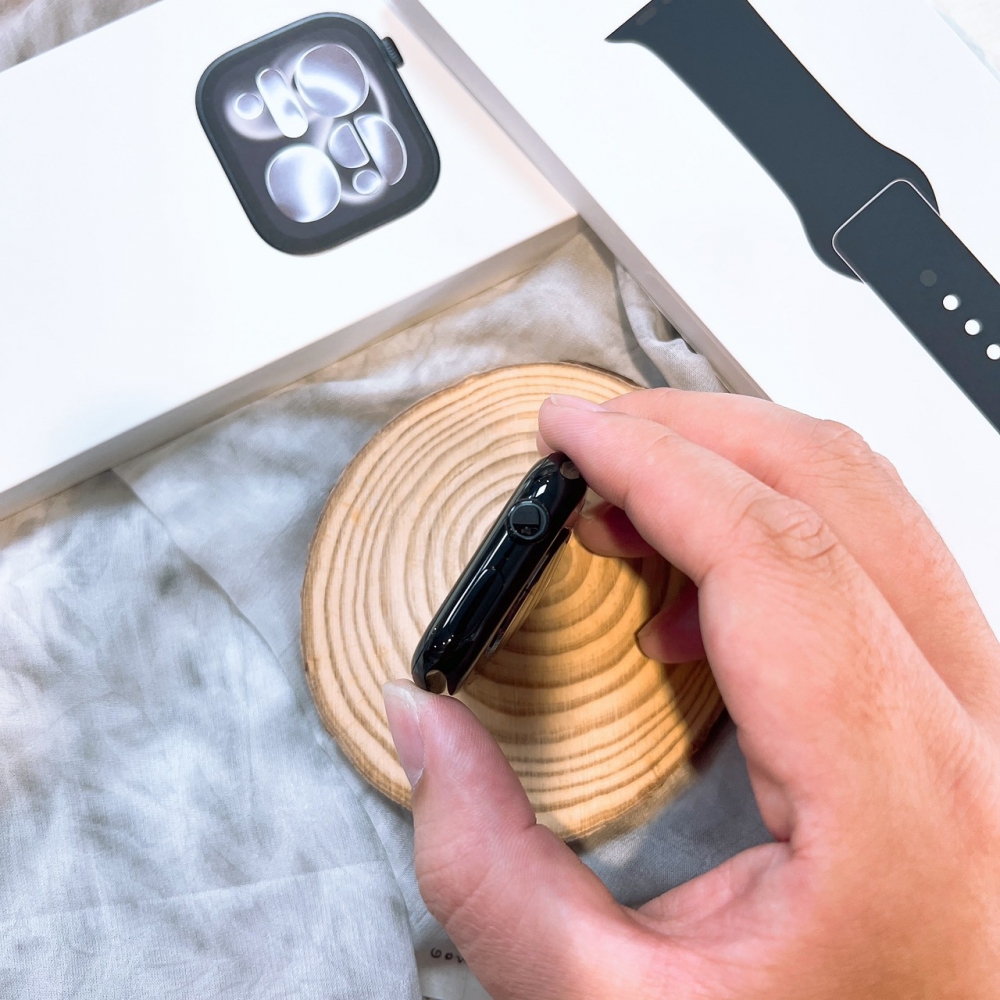 二手 APPLE Watch S11 46mm GPS版 黑色*7Y6L6(原廠保固)