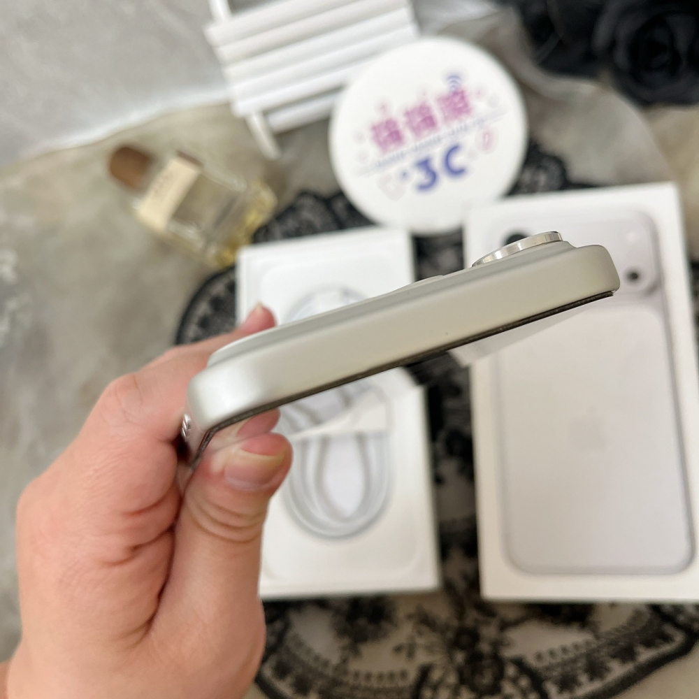 佳里-二手 iPhone17 Pro Max 256G 銀色 #76099（原廠保固）