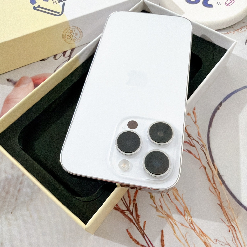 善化-二手 iPhone14 Pro 128G 白色 #88123（店家保固365天）