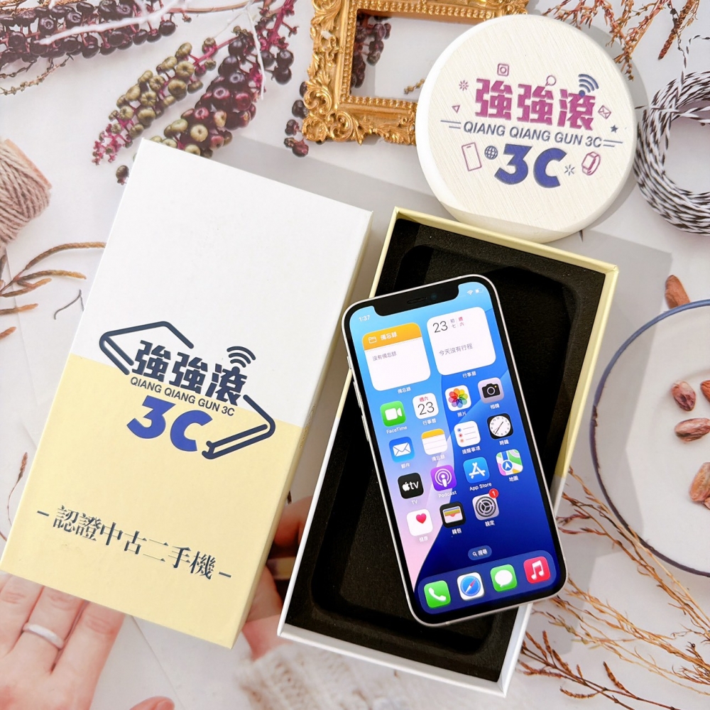善化-二手 iPhone12 mini 128G 白色 #36988(店家保固)