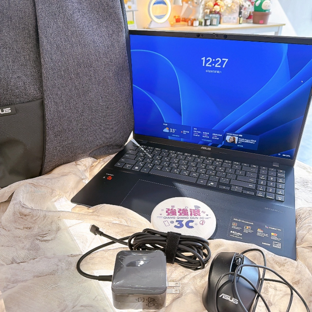 善化-二手ASUS 華碩 16吋AI筆電（VivoBookX1607QA/Snapdragon X X1 26 100/16G/1TB SSD/W11) （原廠保固）