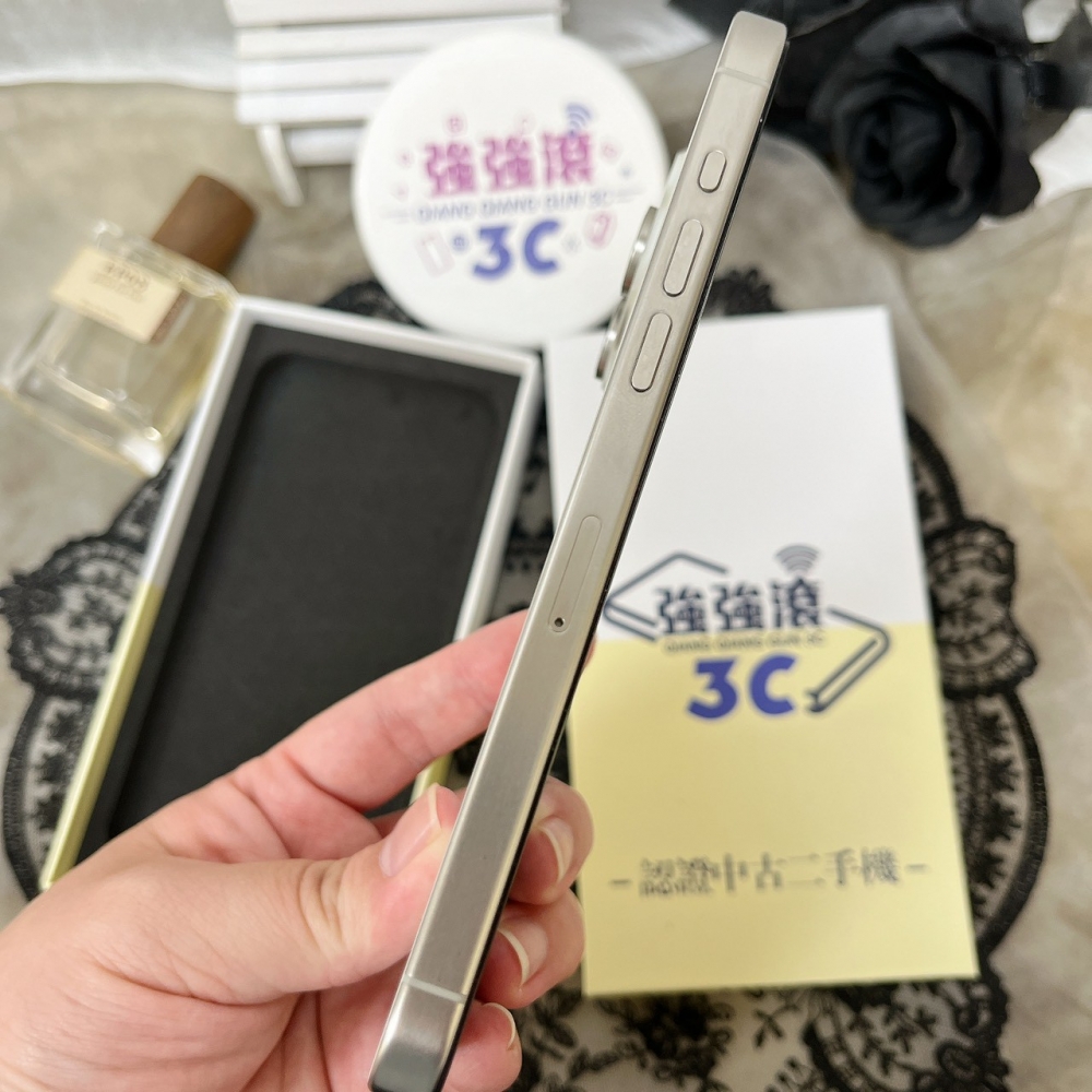 佳里-二手 iPhone15 Pro Max 256G 白色 #88619（店家保固365天）