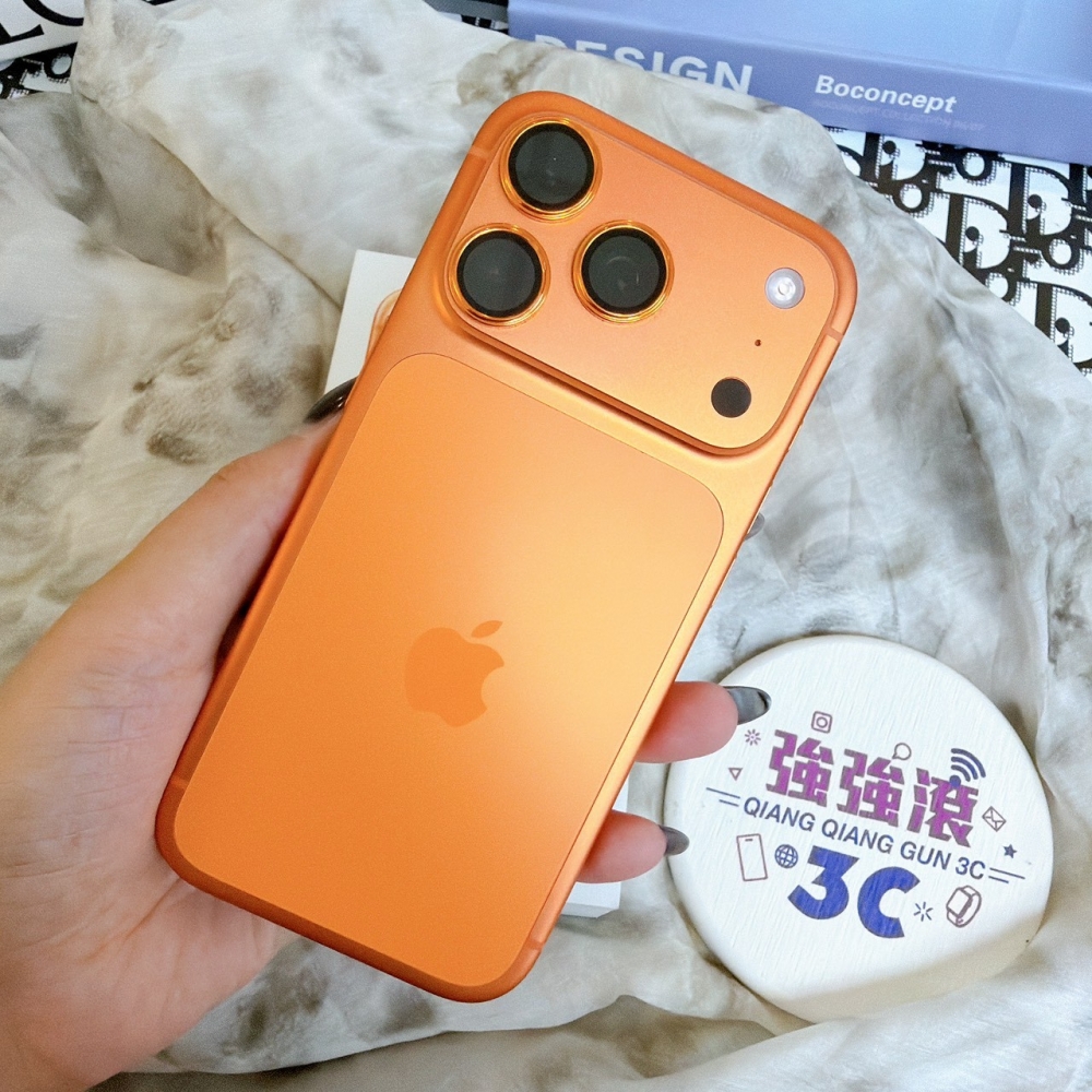 善化-二手 iPhone17 Pro 256G 橘色 #73716（原廠保固）