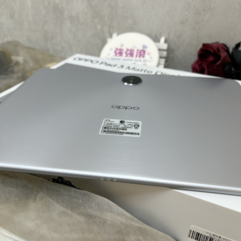 佳里-二手OPPo pad3柔光版WiFi 8/256G 銀色 #3008X（原廠保固）