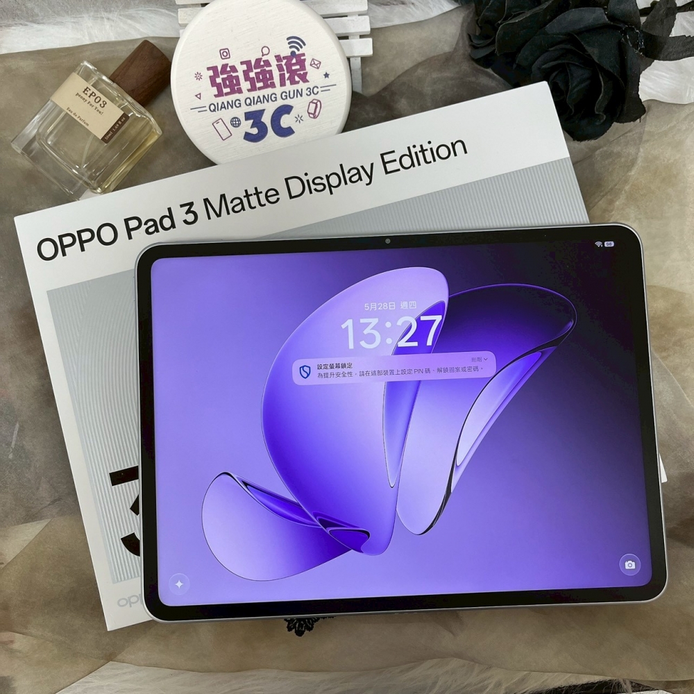 佳里-二手OPPo pad3柔光版WiFi 8/256G 銀色 #3008X（原廠保固）