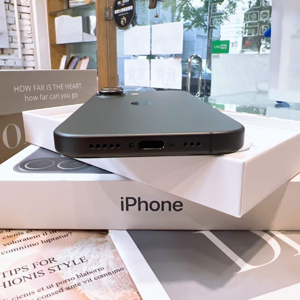 二手 iPhone17 256G 黑色 #57276(原廠保固)