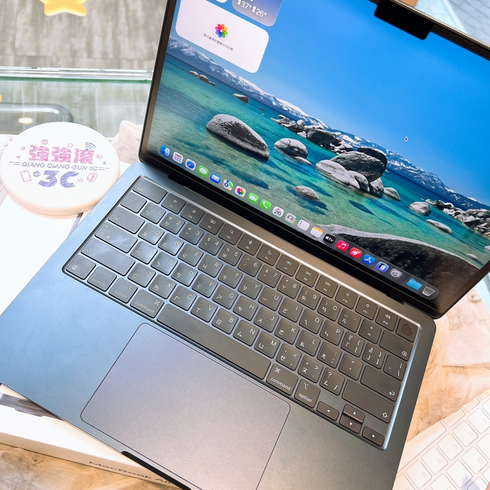 二手-Macbook Air M2 13吋 8+256G 藍色*4574K(店家保固)