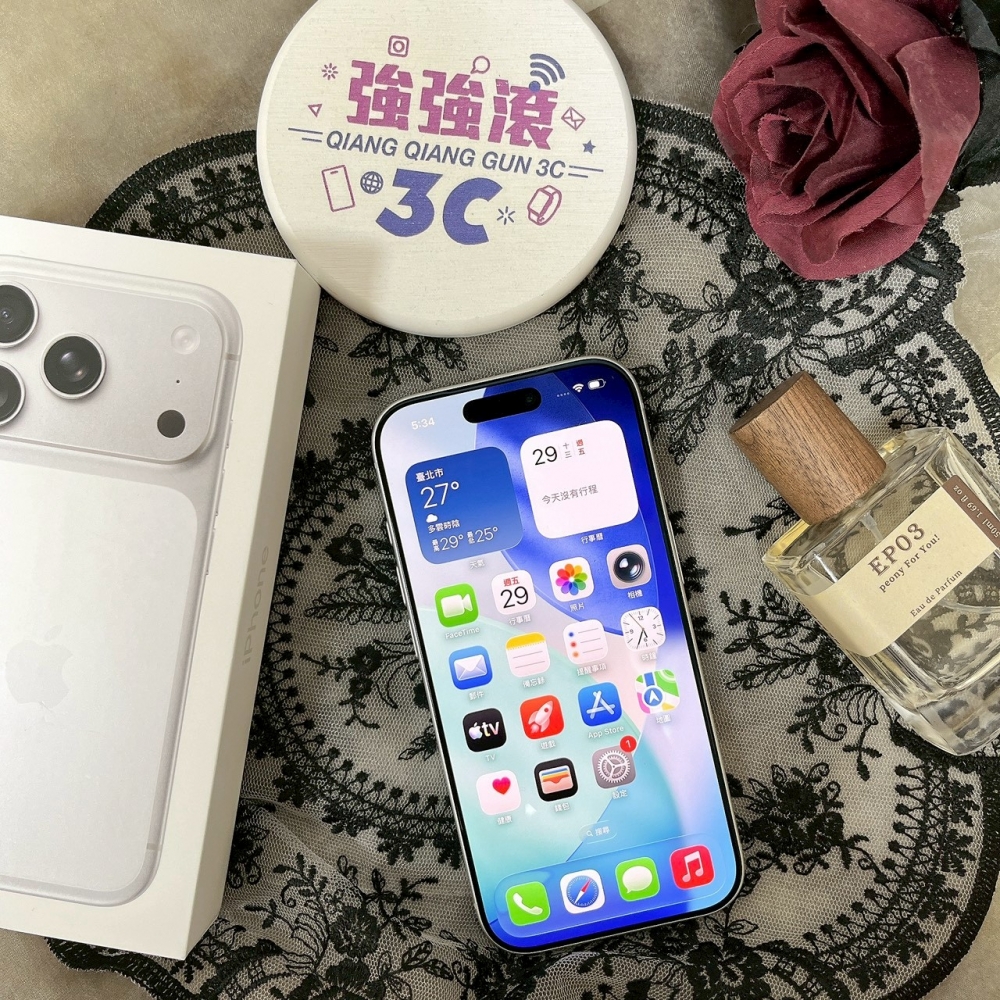 佳里-二手 iPhone17 Pro 256G 銀色 #33249(原廠保固)