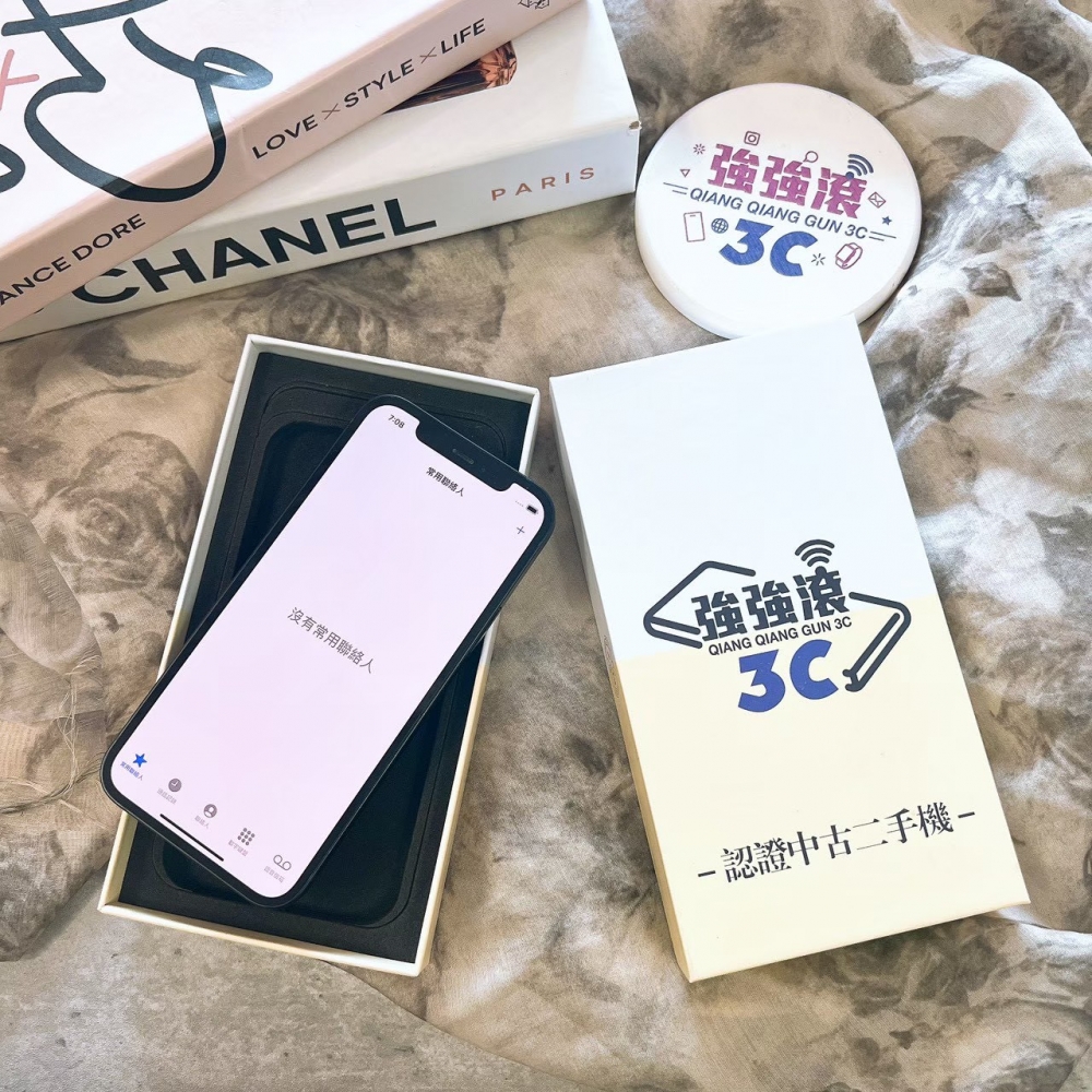 善化-二手 iPhone12 128G 黑色 #21180（店家保固90天）
