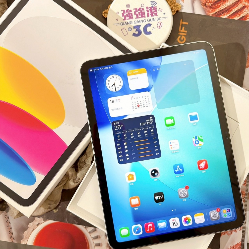 善化-二手 iPad A16 128G 銀色 #pw2gm（原廠保固）