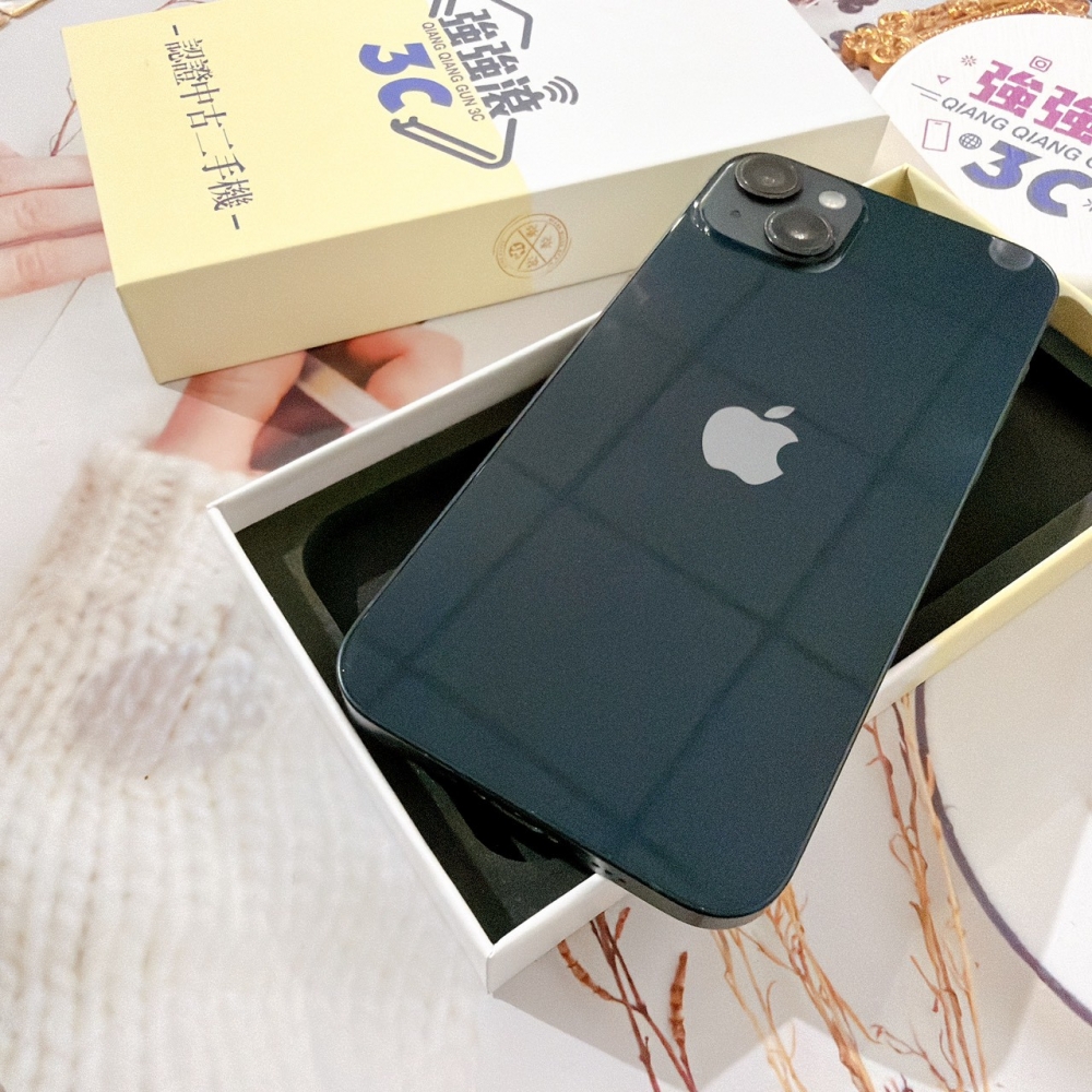 善化-二手 iPhone14 PLUS  256G 黑色 #22136（店家保固365天）