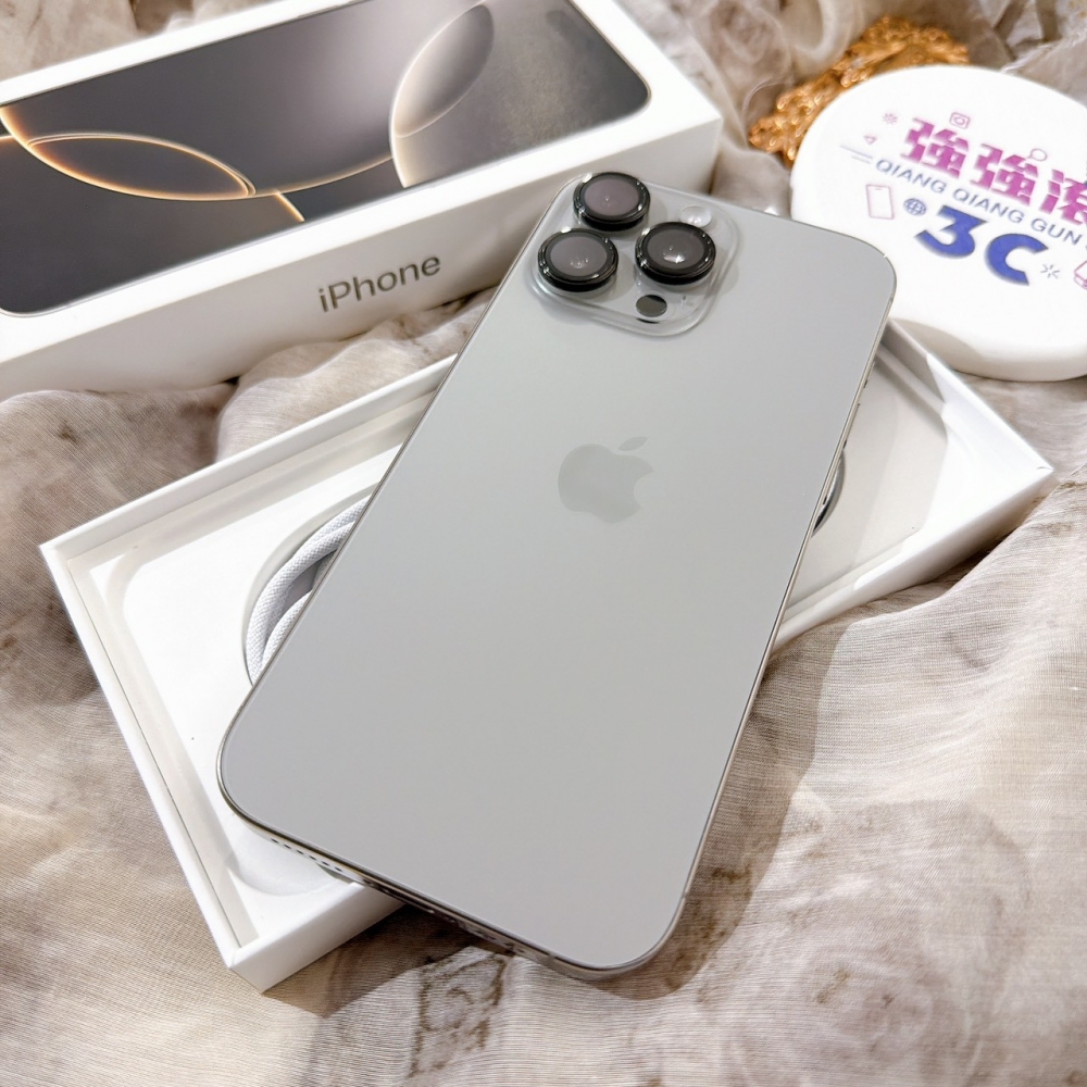 善化-二手 iPhone16 PRO MAX  256G 原色 #28525（店家保固365天）