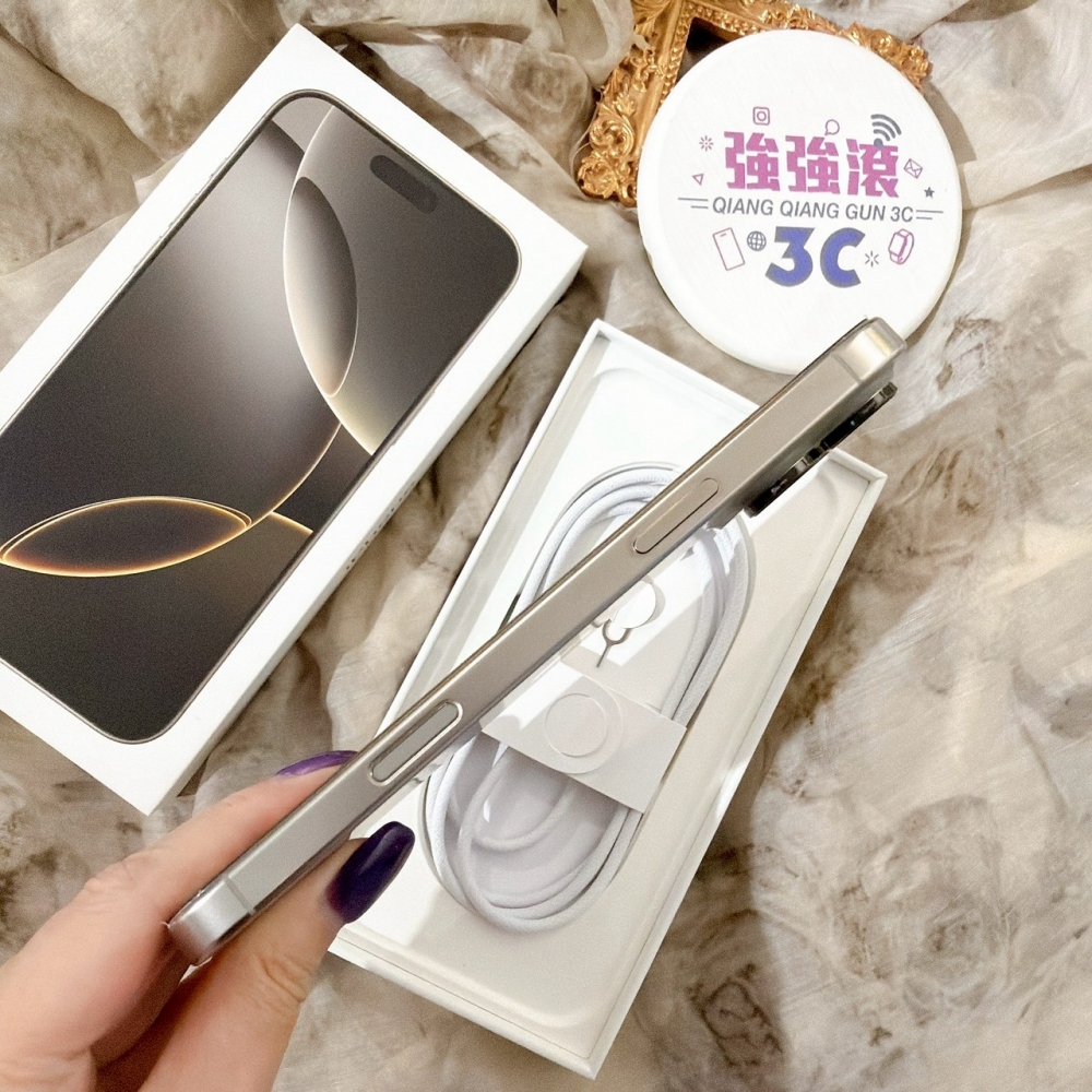 善化-二手 iPhone16 PRO MAX  256G 原色 #28525（店家保固365天）