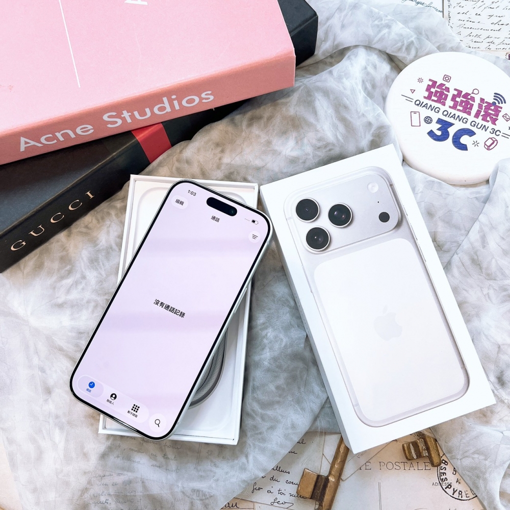 二手 iPhone17Pro 256G 銀色*53848(原廠保固)