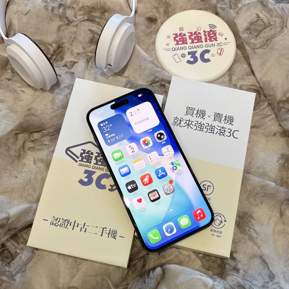 二手 iPhone15Plus 256G 黑色*68213(店家保固)