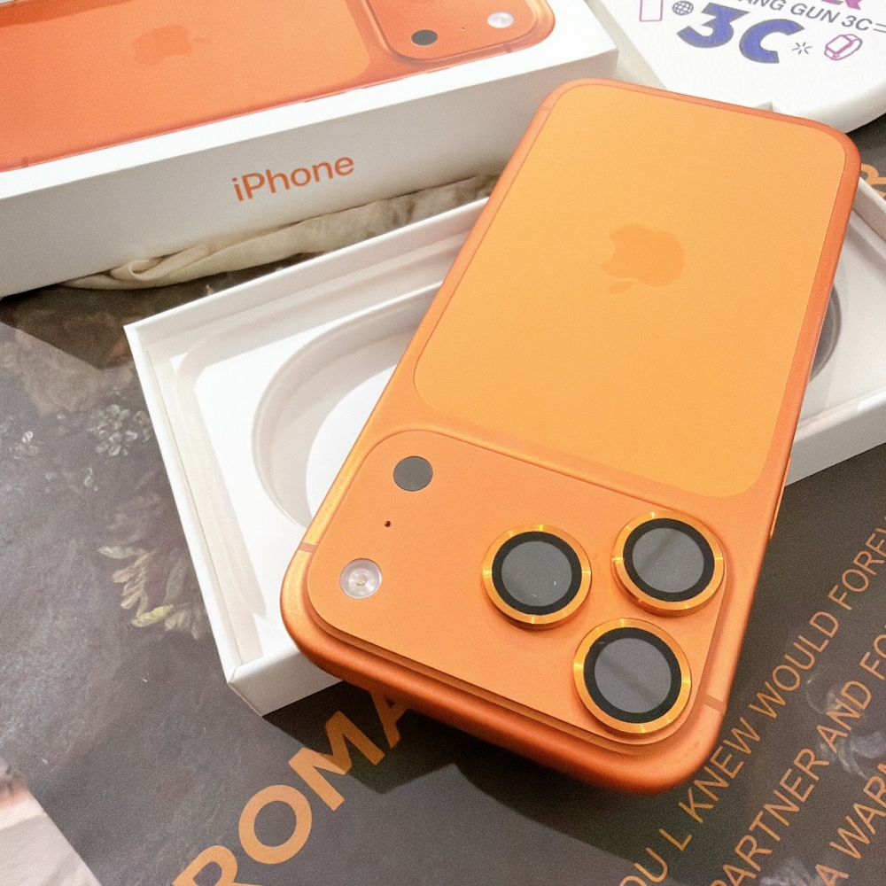 善化-二手港版iPhone17 PRO 256G 橘色 #80545(原廠保固)