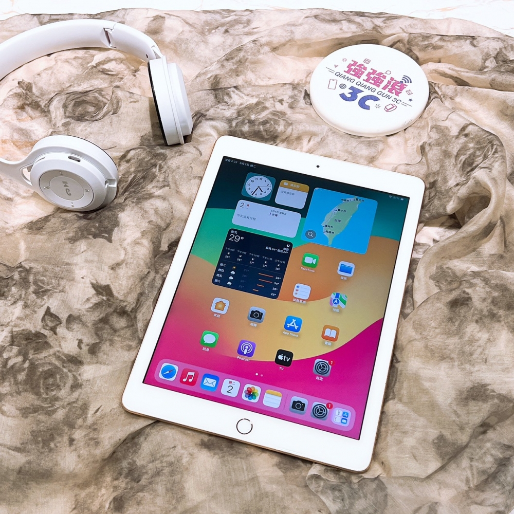 二手 iPad 6 128G 金色 WIFI版*6JMVT（店家保固7天）