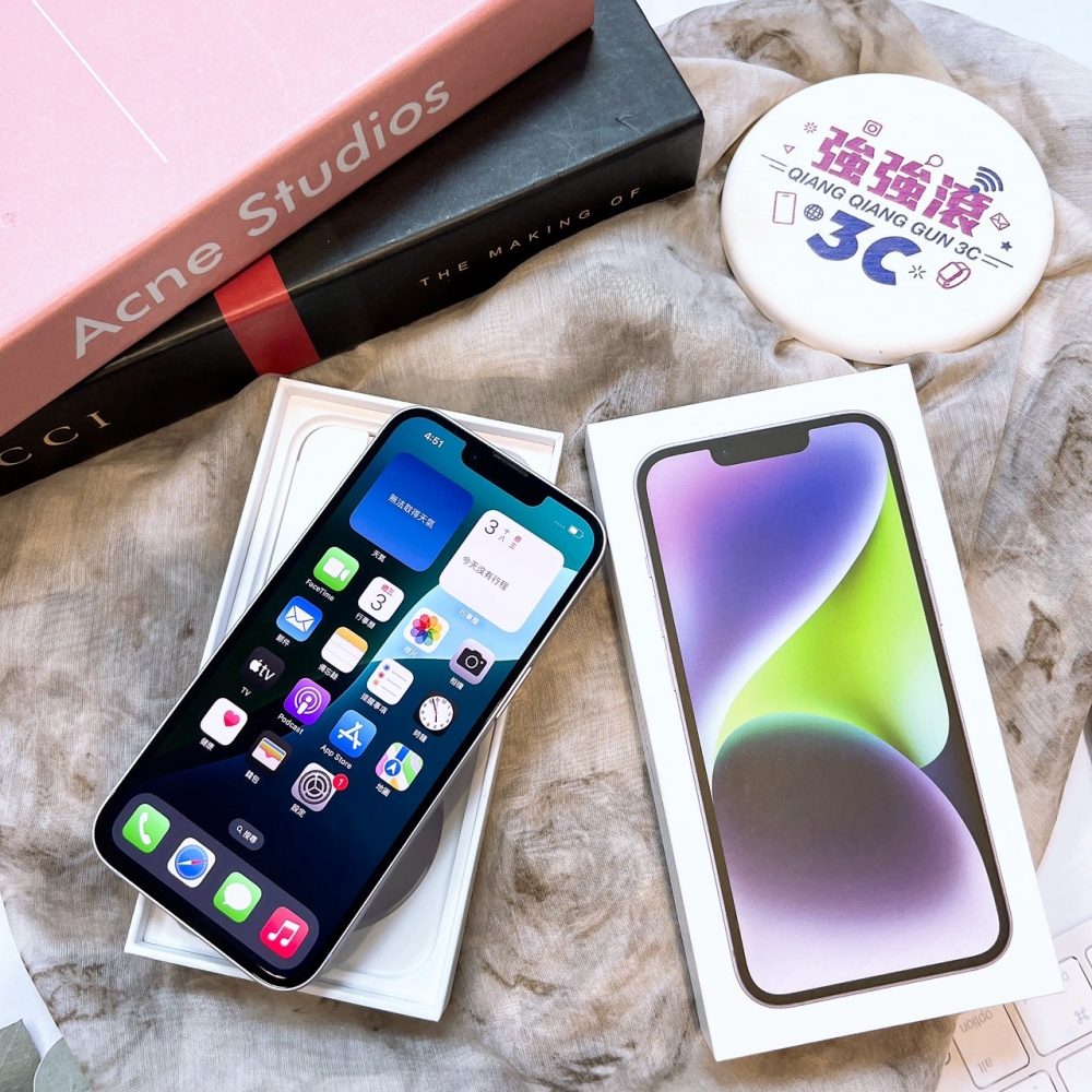 二手 iPhone14 128G 紫色*68154（店家保固）