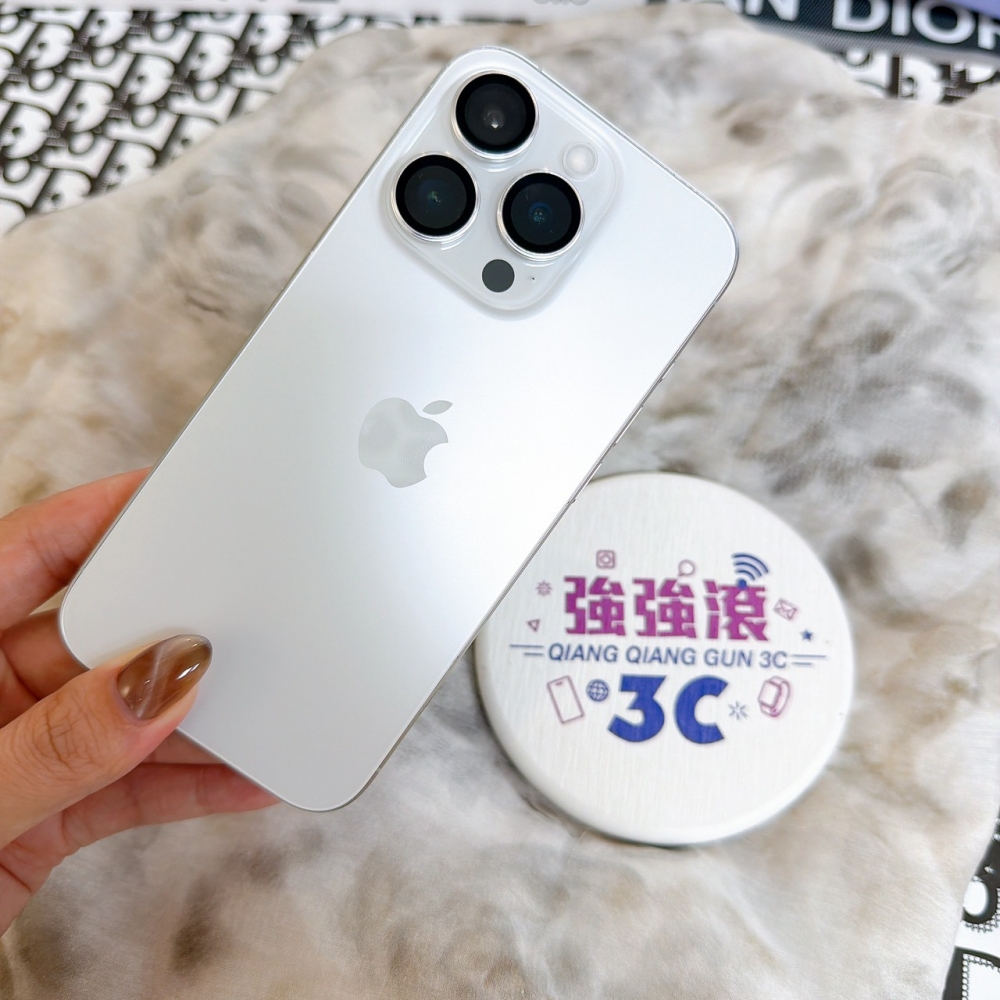鹽行-二手 15 Ppro 256G 白色#19440（店家保固365）