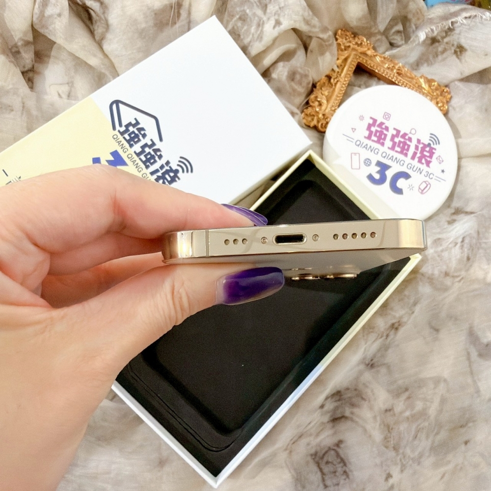 善化-二手 iPhone13 PRO  128G 金色 #91854（店家保固365天）