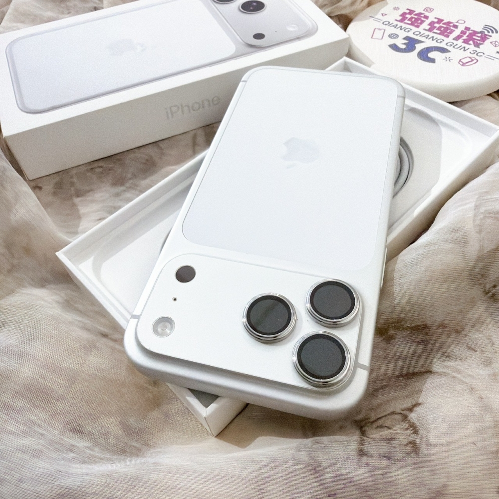 善化-二手iPhone17 PRO MAX 256G 銀色 #25029（原廠保固）