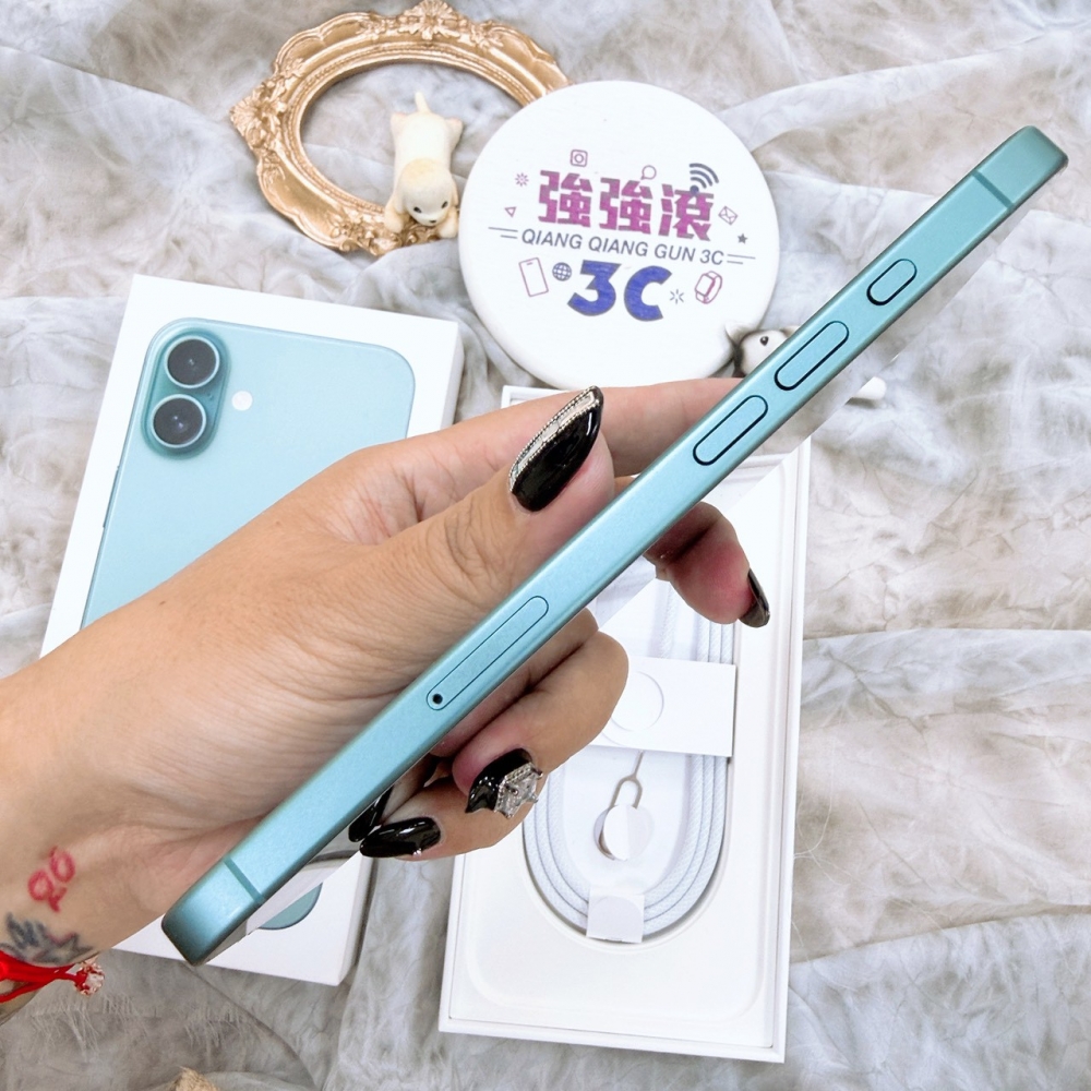 歸仁-二手iphone 16 plus 128G綠色＃45802（店家保固365天）