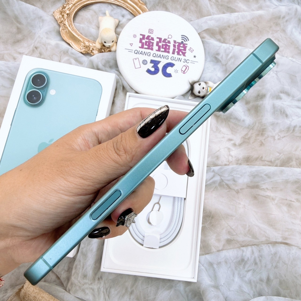 歸仁-二手iphone 16 plus 128G綠色＃45802（店家保固365天）