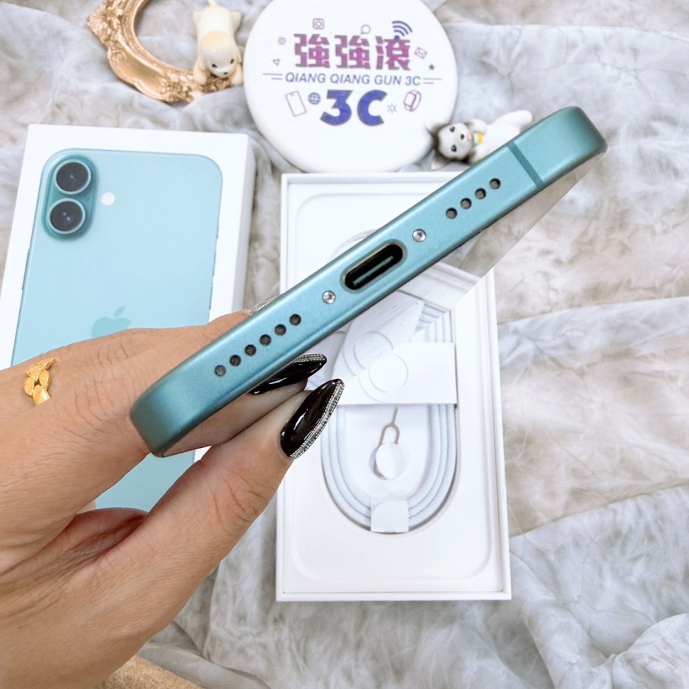 歸仁-二手iphone 16 plus 128G綠色＃45802（店家保固365天）