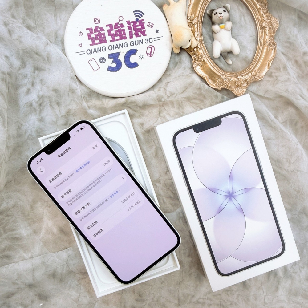 歸仁-二手iPhone 17E 256G 白色＃51833（原廠保內）