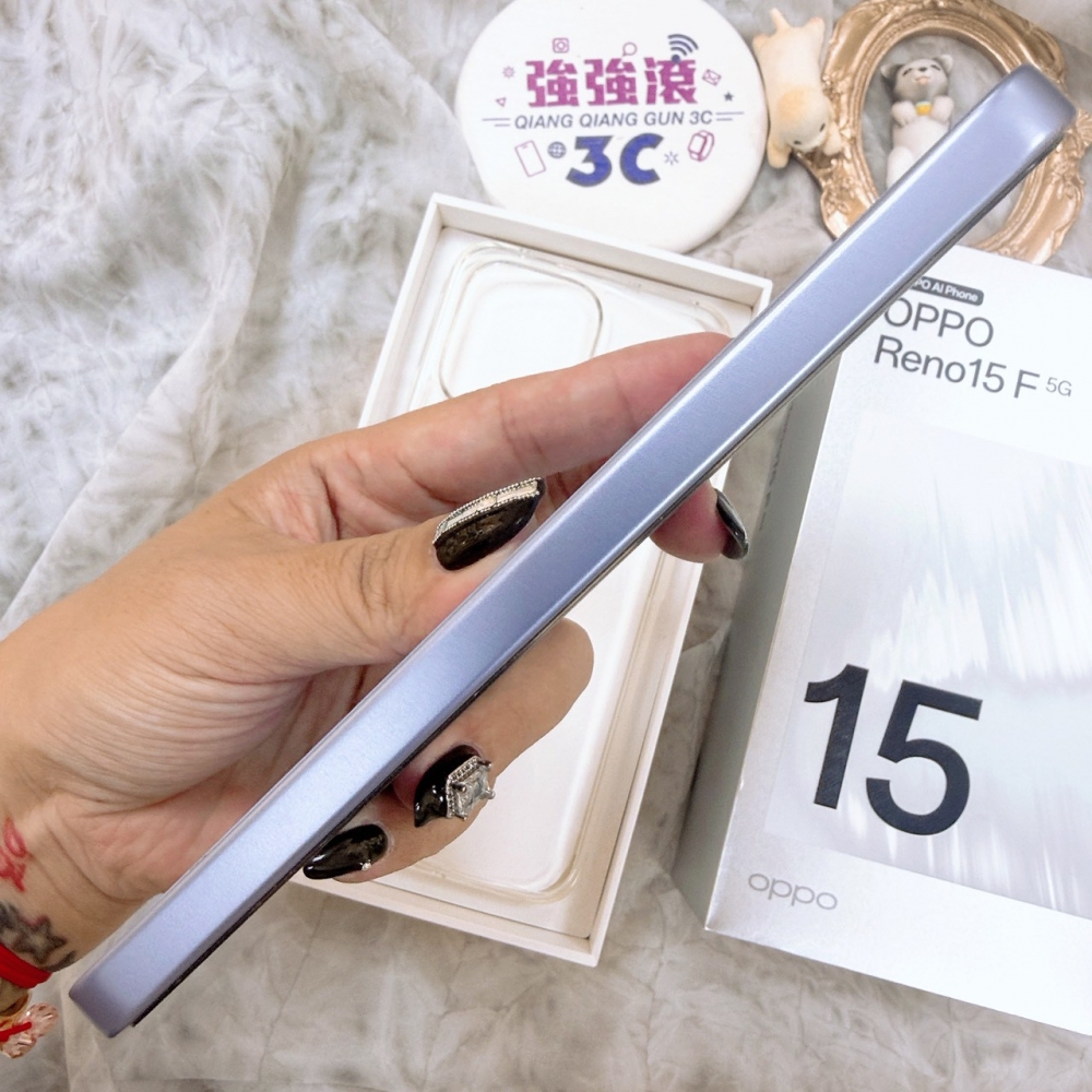 歸仁-二手OPPO Reno 15F 8+256G 藍色＃79778（原廠保內）