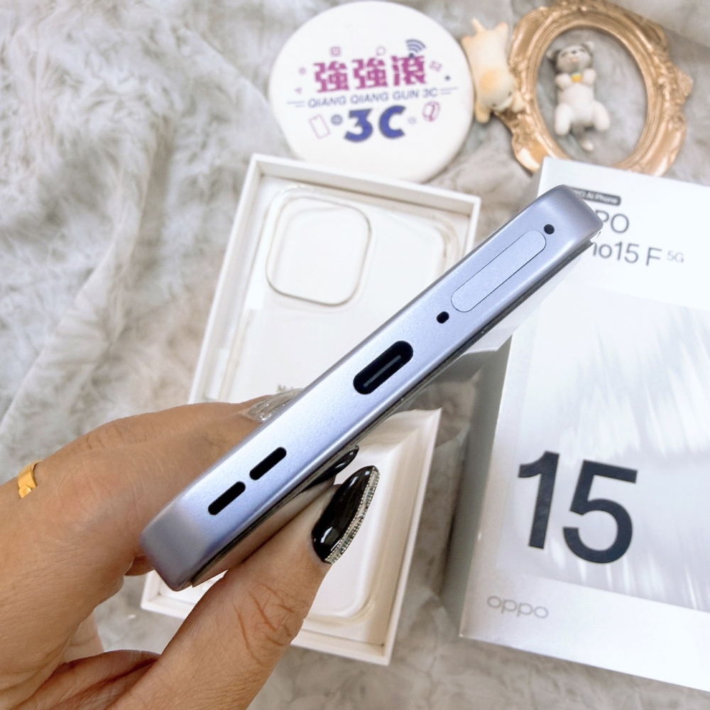 歸仁-二手OPPO Reno 15F 8+256G 藍色＃79778（原廠保內）