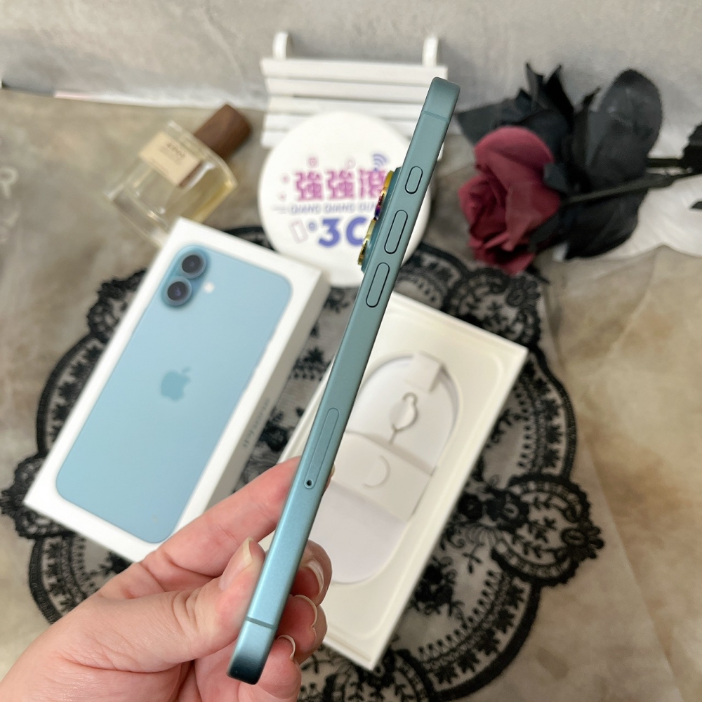 佳里-二手 iPhone16 PLUS 256G 綠色 #76854(店家保固365天)