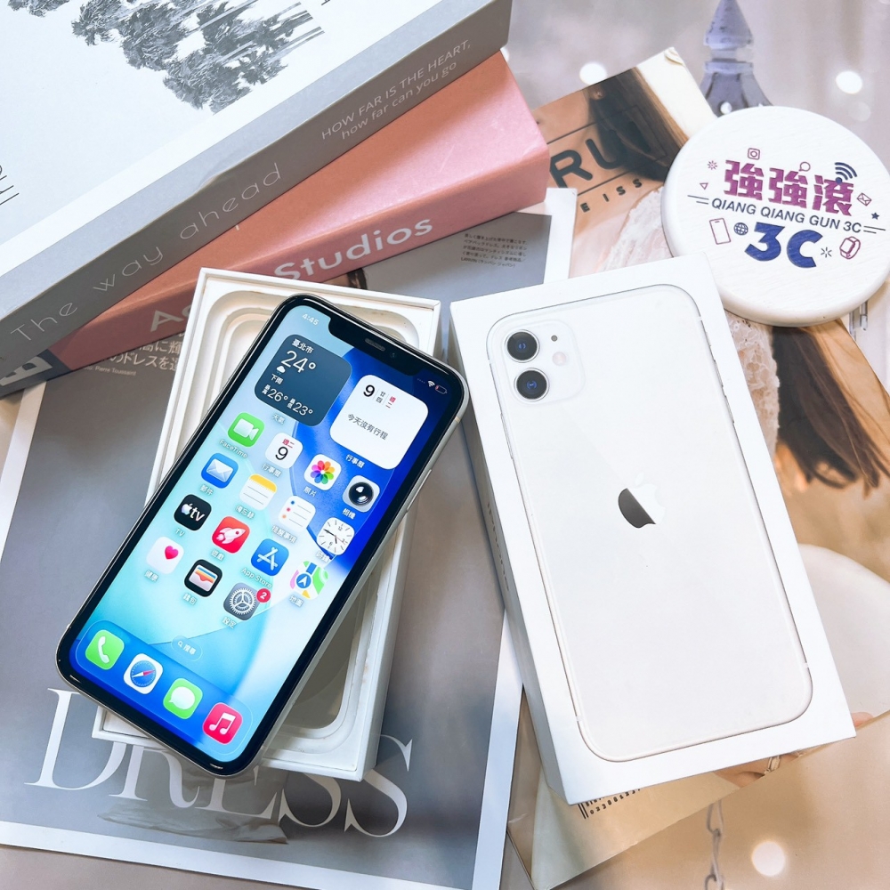 二手 iPhone11 128G 白色*46527（店家保固）