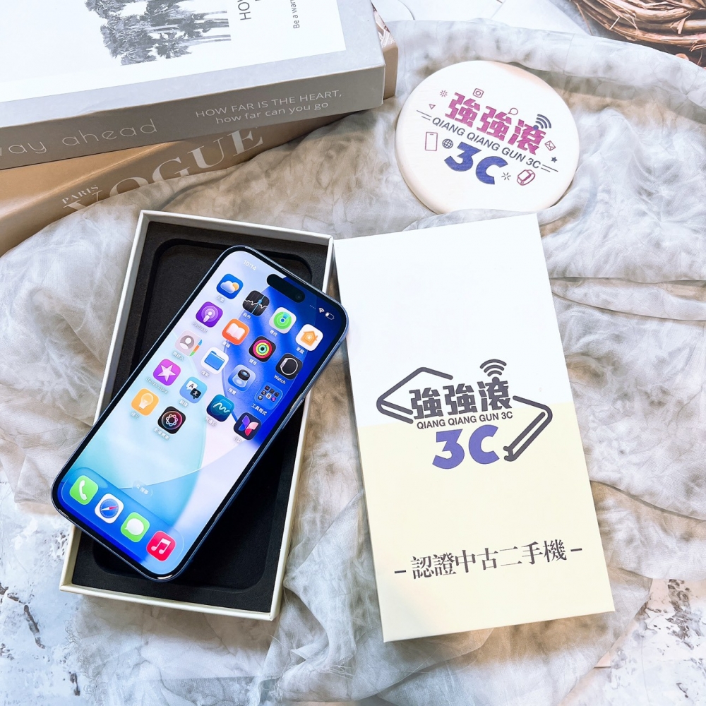 二手 iPhone16 128G 藍色*77115（店家保固）