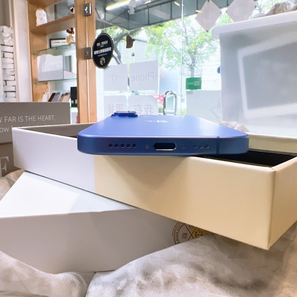 二手 iPhone16 128G 藍色*77115（店家保固）