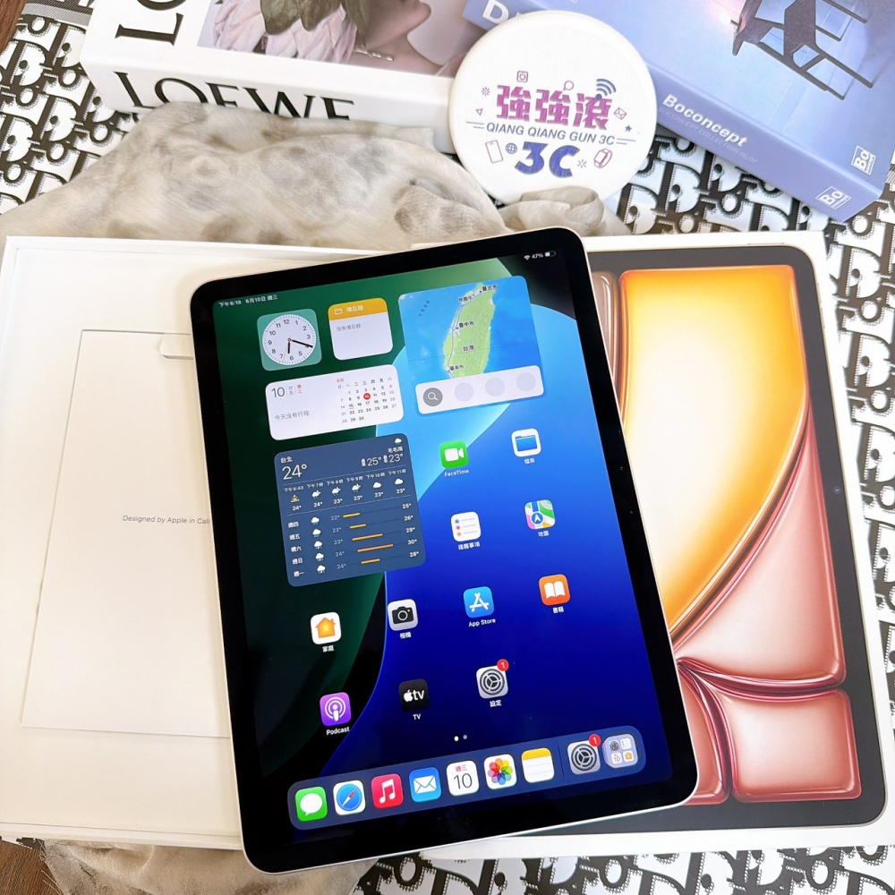 鹽行-二手 ipad air6 128G wifi 銀色#GGHX6（店家保固90天）