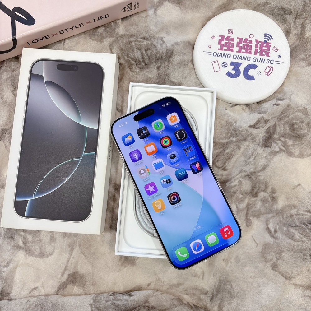 二手 iPhone16Pro 256G 白色*02283(店家保固)