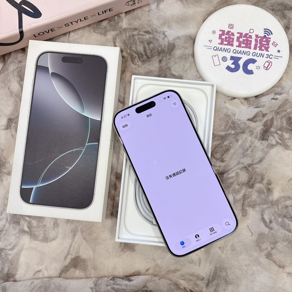 二手 iPhone16Pro 256G 白色*02283(店家保固)