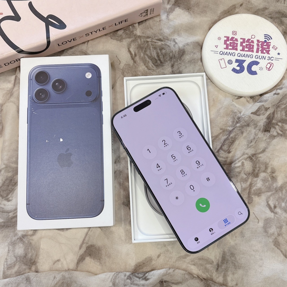 二手 iPhone17ProMax 256G 藍色*83964(原廠保固)