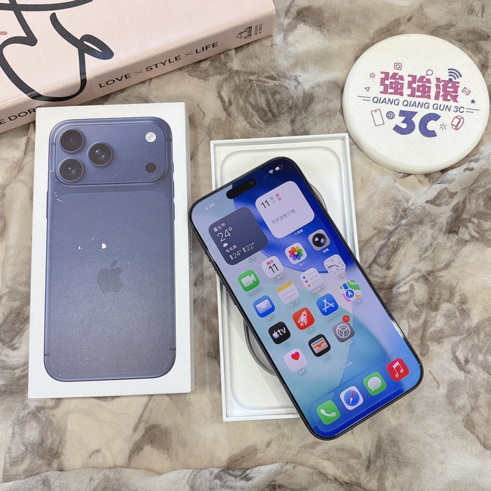 二手 iPhone17ProMax 256G 藍色*83964(原廠保固)