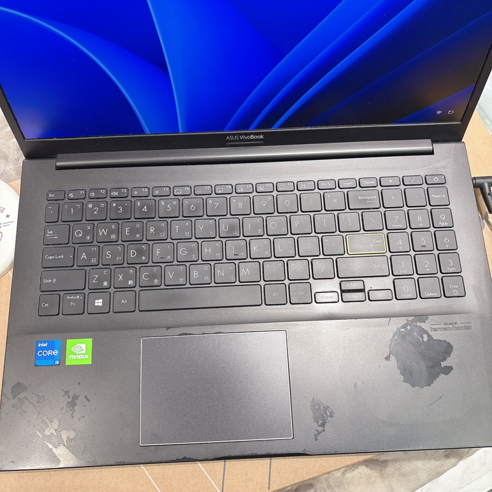 二手 ASUS VIVOBOOK S513E 15.6吋 16+512G 黑色(店家保固)