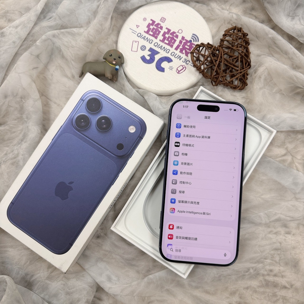 歸仁-二手iPhone 17 pro 256G 藍色#16642(原廠保內)