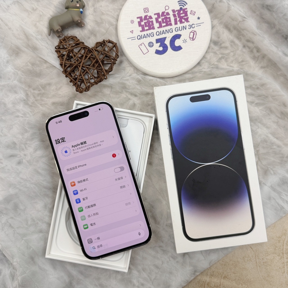歸仁-二手iPhone 14 pro 256G 銀色＃00775（店家保365天）