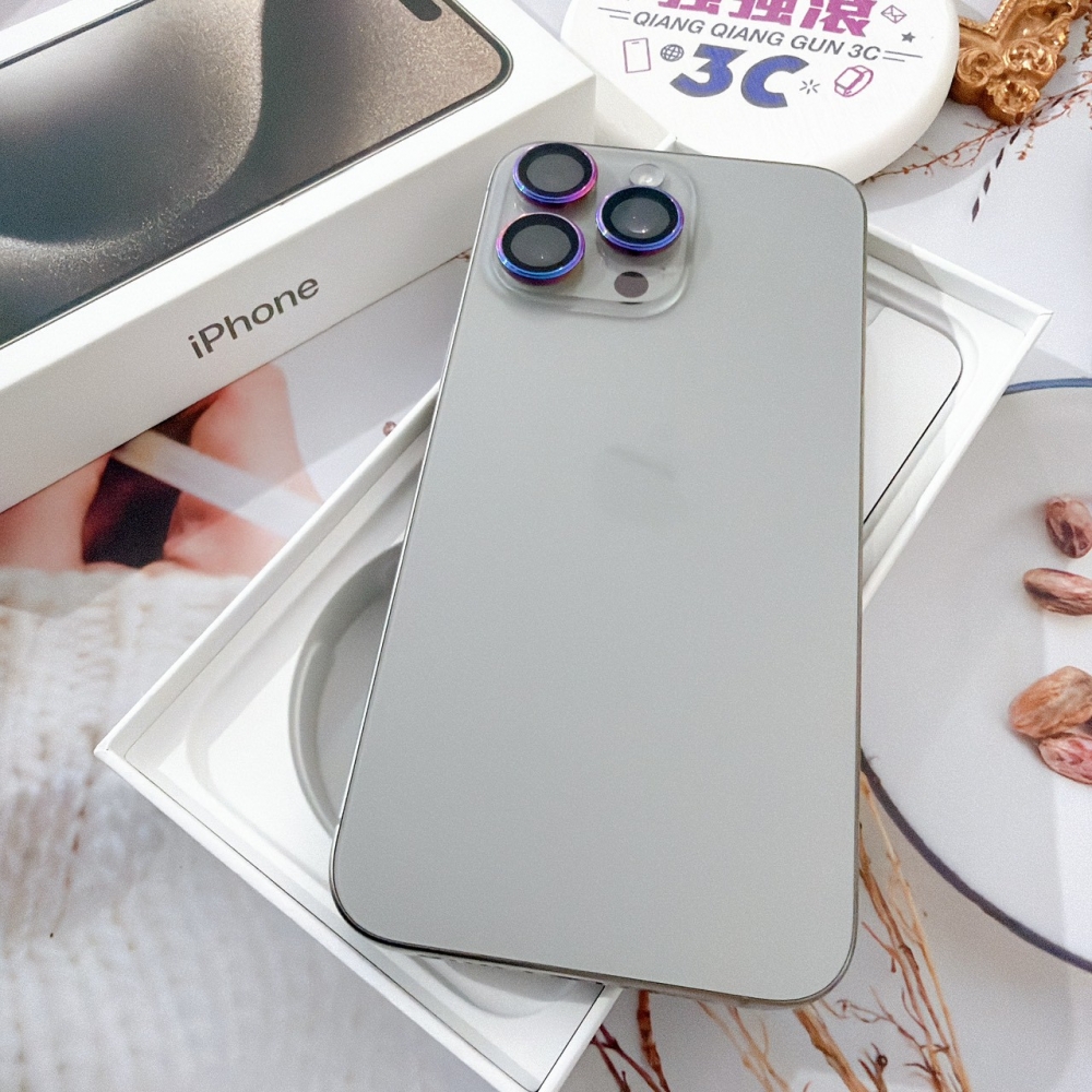 善化-二手 iPhone15 PRO MAX  256G 原色 #88730（店家保固365天）