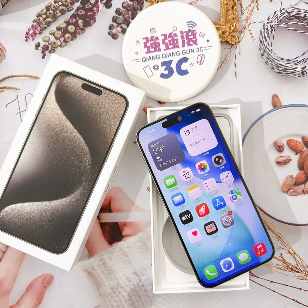 善化-二手 iPhone15 PRO MAX  256G 原色 #88730（店家保固365天）
