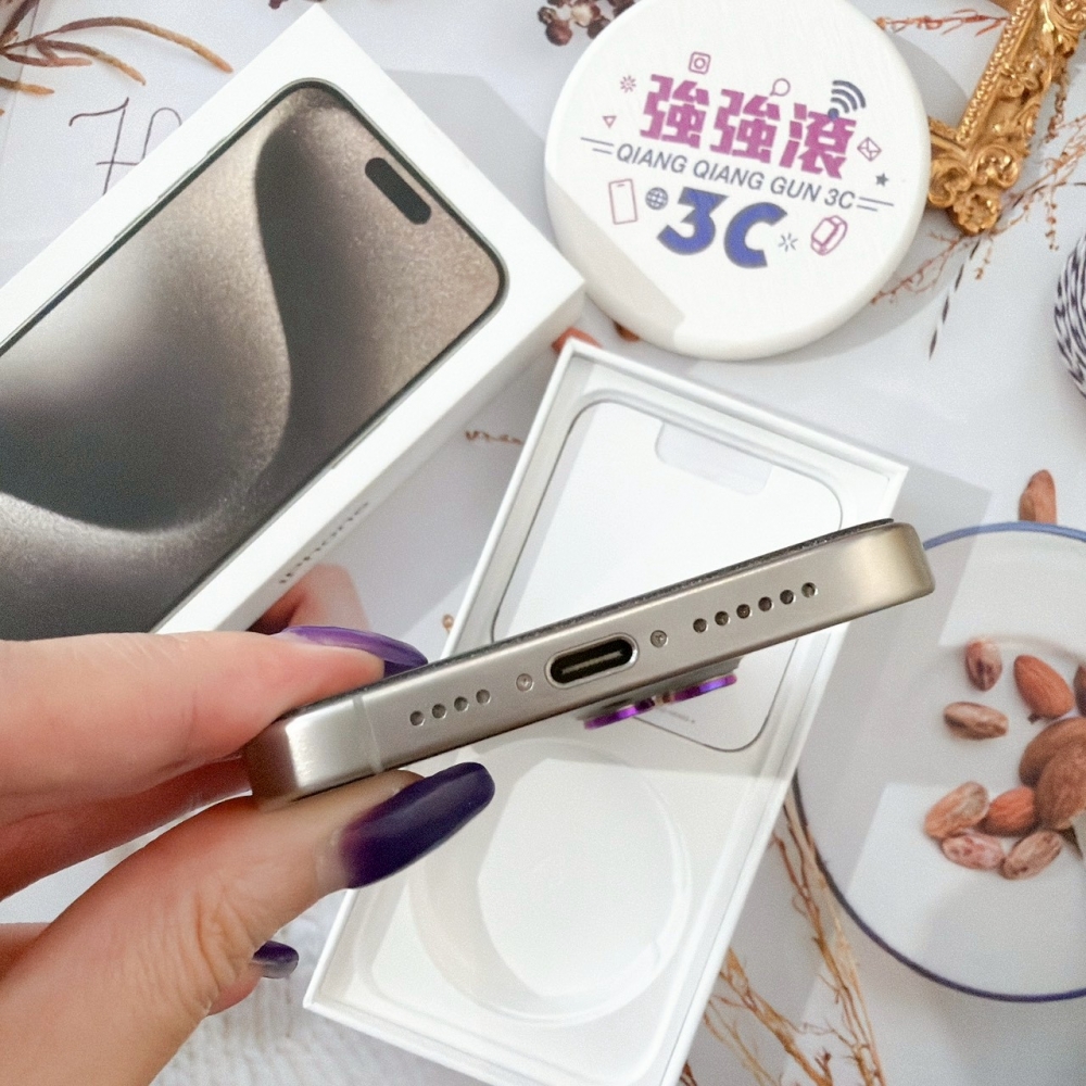 善化-二手 iPhone15 PRO MAX  256G 原色 #88730（店家保固365天）